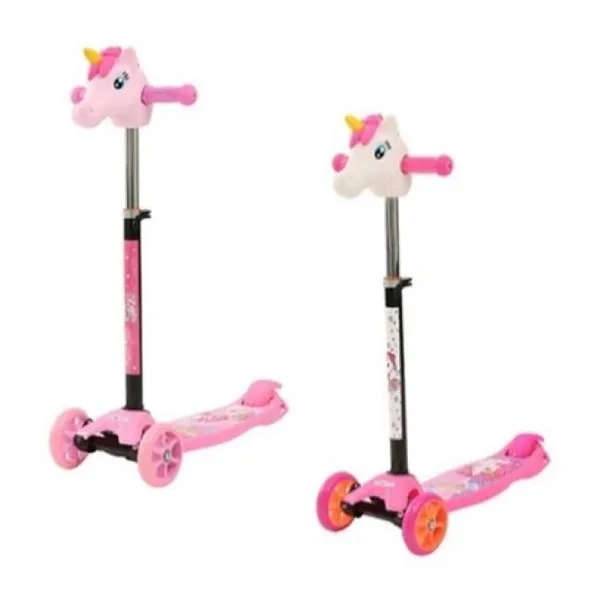 Monopatin unicornio con 4 ruedas (hasta 70 kg)