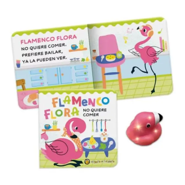 Flamenco flora no quiere comer burbujas y luces