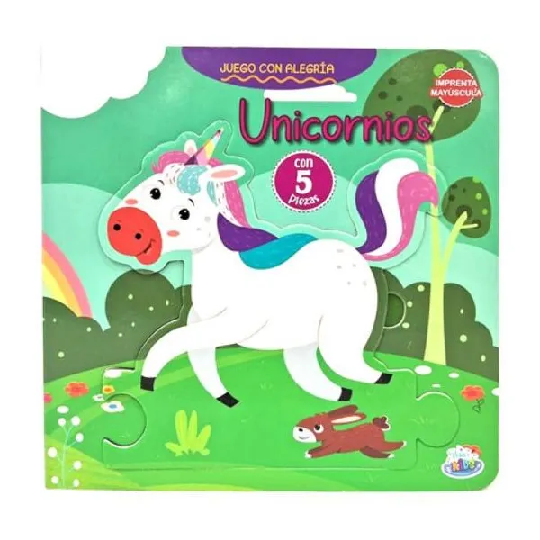 Juego con alegria. unicornios