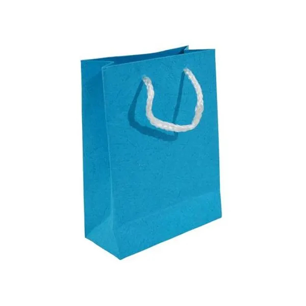 Bolsa de regalo lisa 11.5x14.5x6 cm x unidad colores surtidos - yw