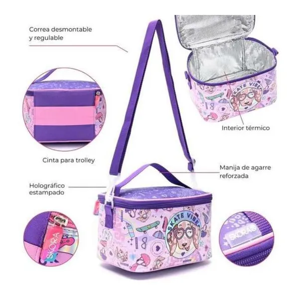 Lunchera apertura superior think happy pets sachidog 22x16x16 cm