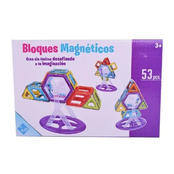 Juego magnetico x53 pcs piezas chicas