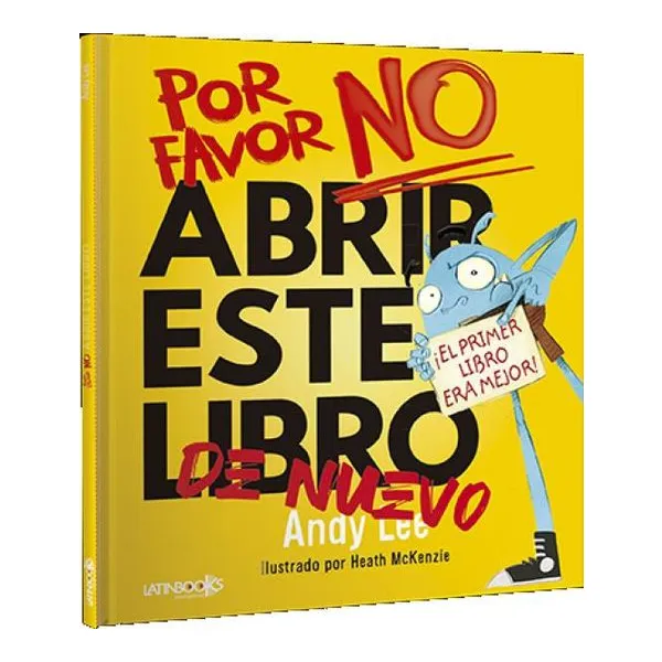 Por favor no abrir este libro de nuevo