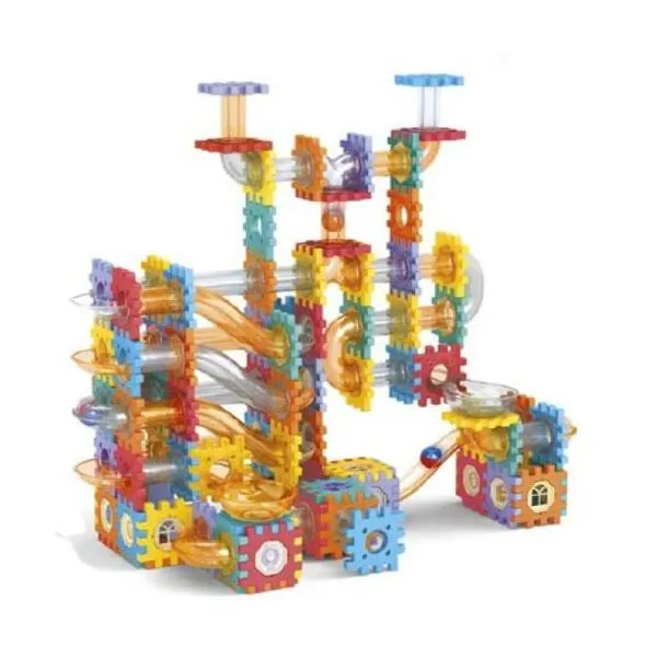 Rolling ball, tubes & blocks 286 pcs
