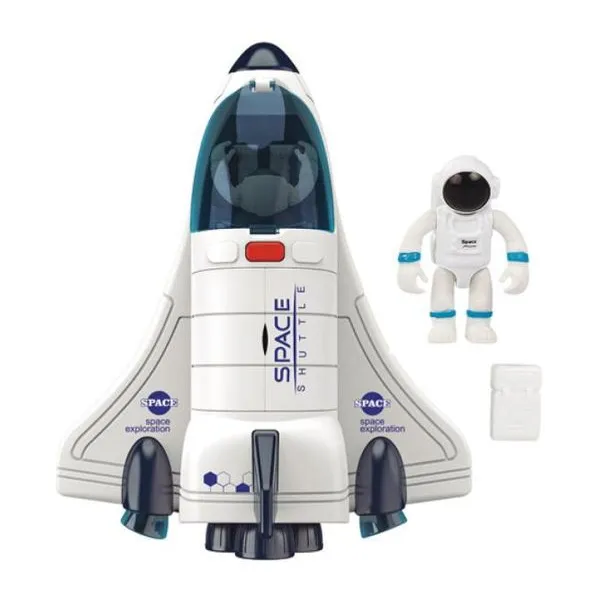 Nave espacial con luz y sonido