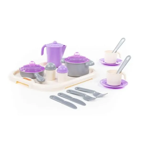 Nasten'ka kitchen set for two with tray