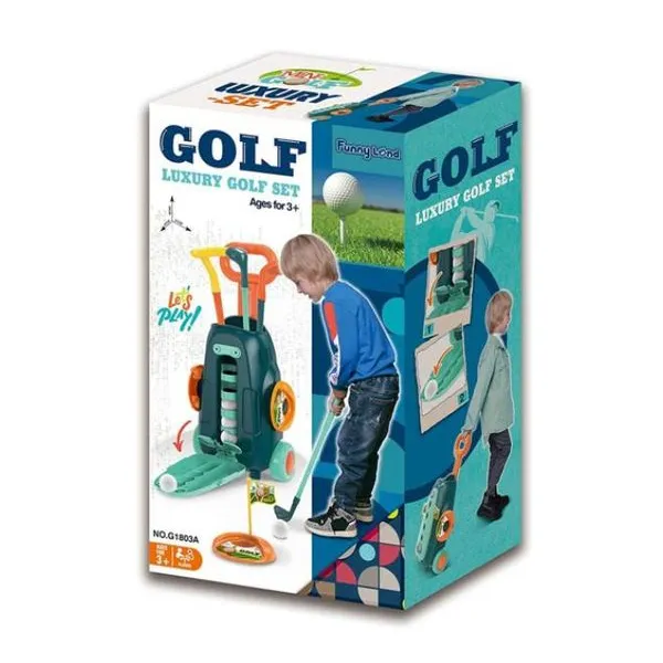 Juego de mini golf con 5 pelotas