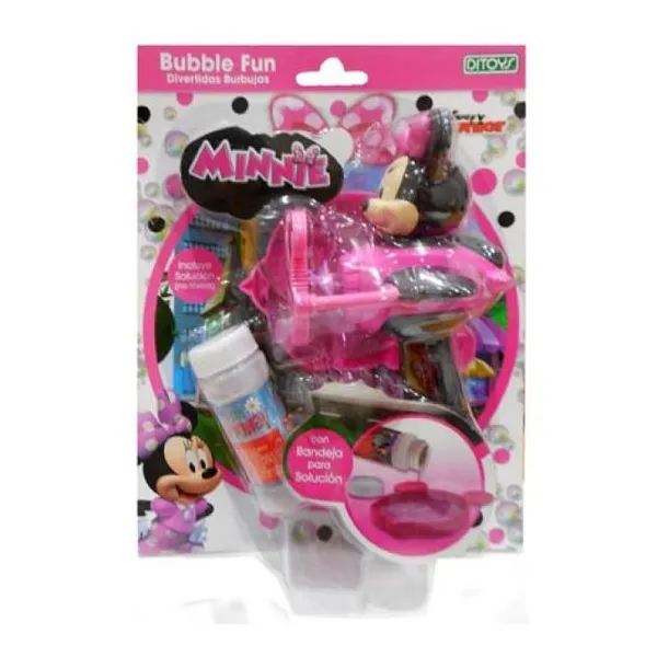 Minnie b/o bubble gun