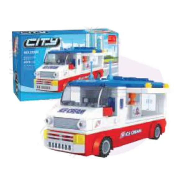 City ice cream car