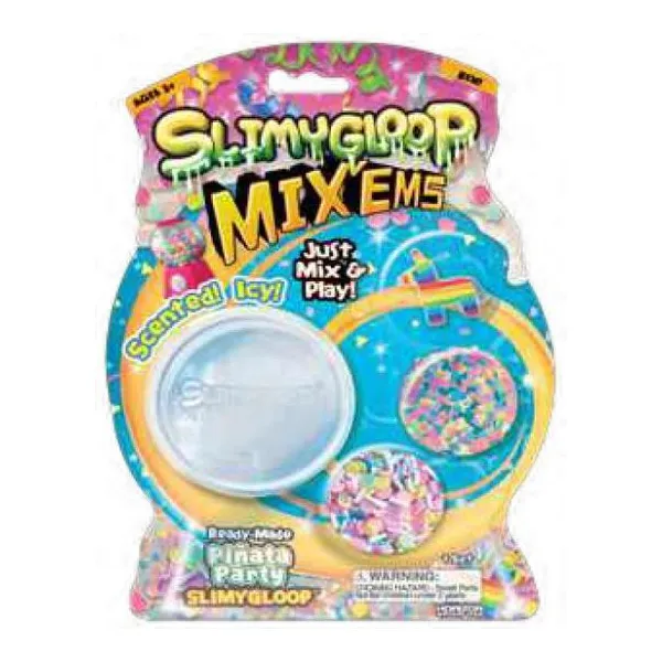 Slimygloop ice mix'ems piñata party