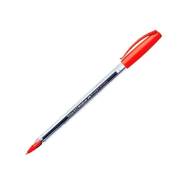 Bolígrafo Faber-Castell trilux 032 1 mmrojo