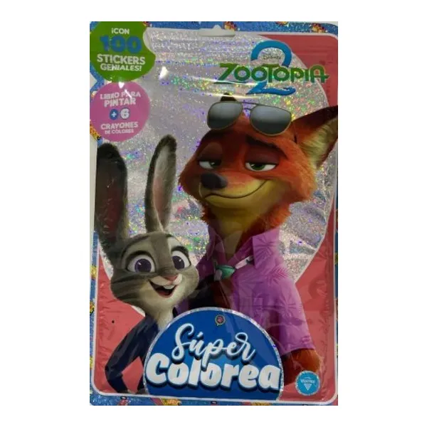 Flow pack super colorea zootopia 2 edicion especial_fda25 n.° 2