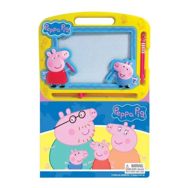 Libro de Peppa Pig con pizarra mágica 28 21 cm