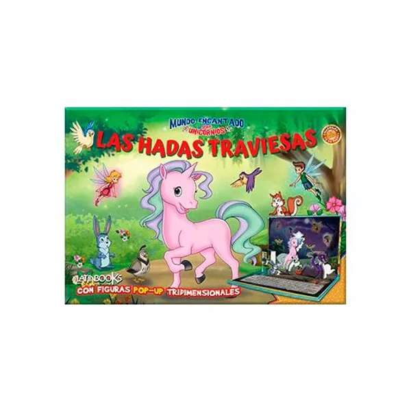 Libro mundo encantado: las hadas traviesas 24.5x18 cm