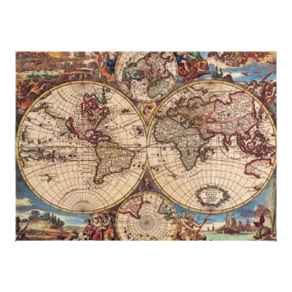 Rompecabezas mapa mundi 1000 piezas