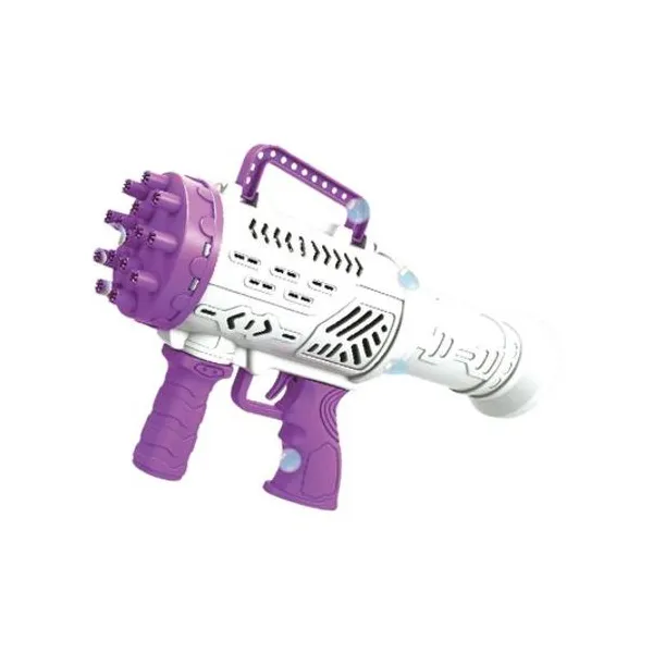 Burbujero pistola Tiny a pila en caja 28x16x8 cm colores surtidos