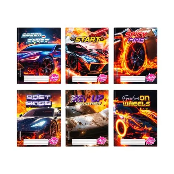 Separador de materias carta auto fire x6 inkdrop
