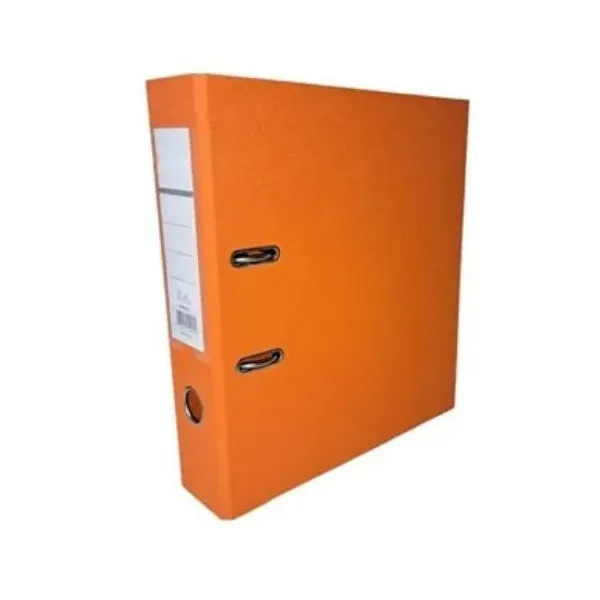 Bibliorato forrado pvc a4 naranja l/angosto 50 mm