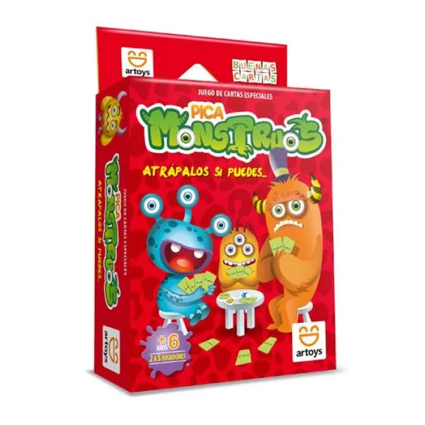 Picamonstruos - juego de cartas