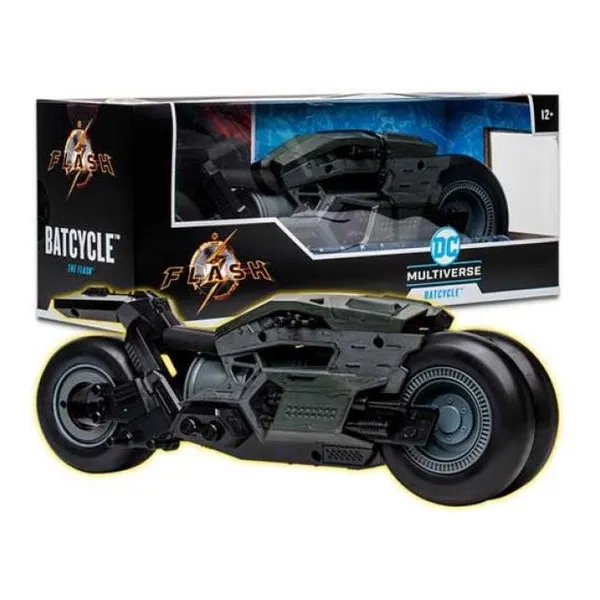 Vehiculo 34 cm dc multiv. flash - batcycle