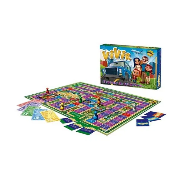 Juego de mesa vivir en caja 37x28x5 cm toto games