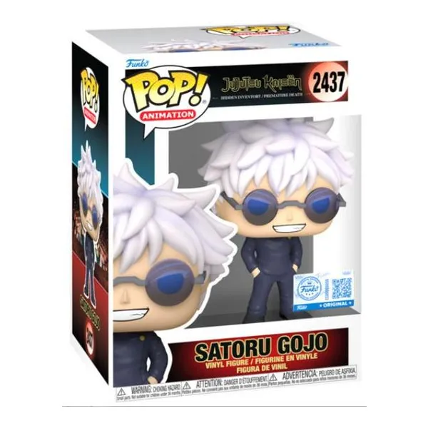 Funko pop! animation jujustsu kaisen young gojo w/glasses