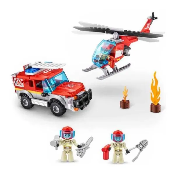 Max city box playset fire rescue 265 pieces