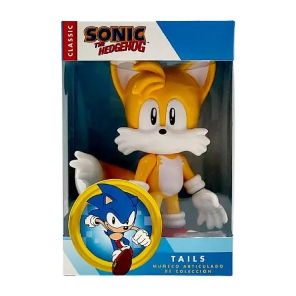 Sonic the headgehog - figura articulada 17 cm tails