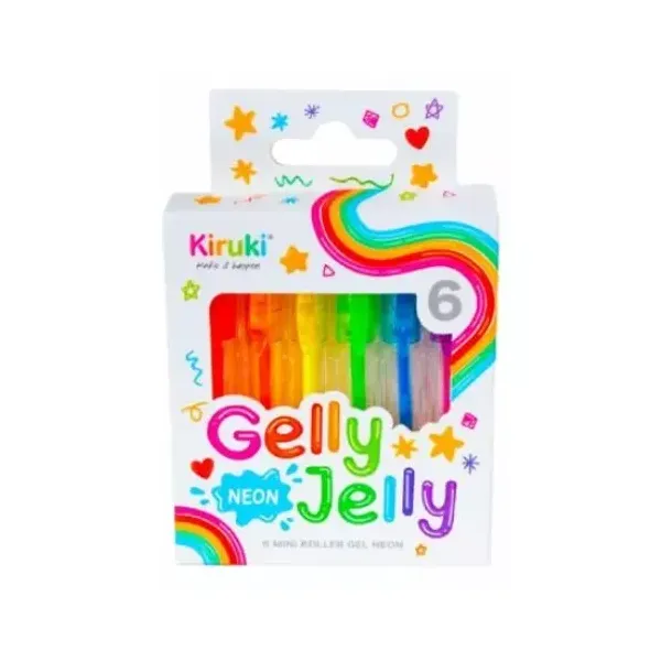 Roller mini kiruki gelly jelly neon x6 colores