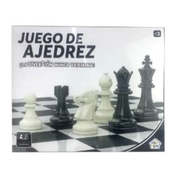 Juego de ajedrez 23 x19 x2 cm
