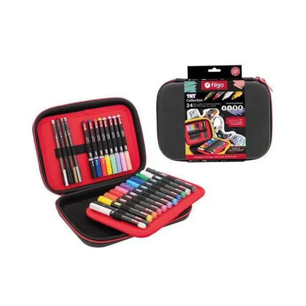 Set de marcadores tnt estuche x24 unidades Filgo - catnt