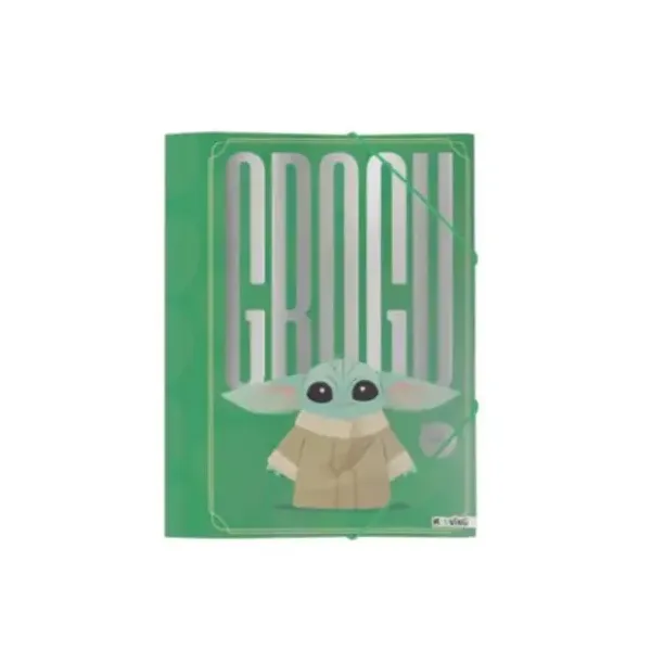 Carpeta 3 sol.para dibujo Mooving oficio con elast.star wars