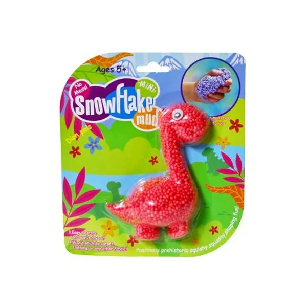 Masa foam dinosaurio en blister 17x19 cm