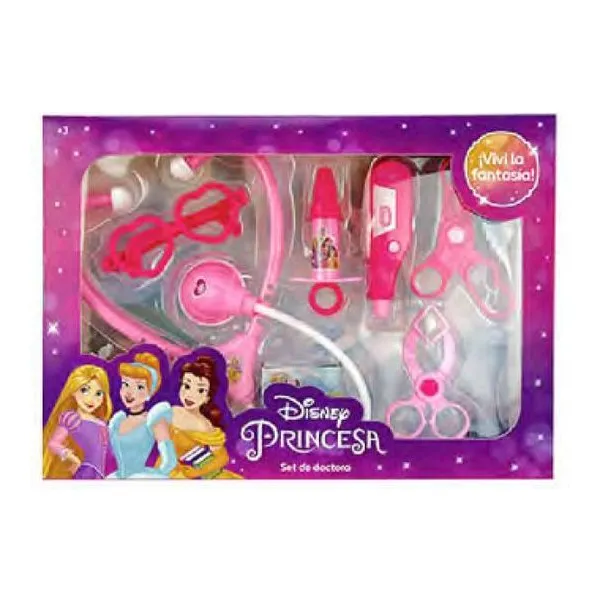 Set de doctora princesas 31x24x4 cm