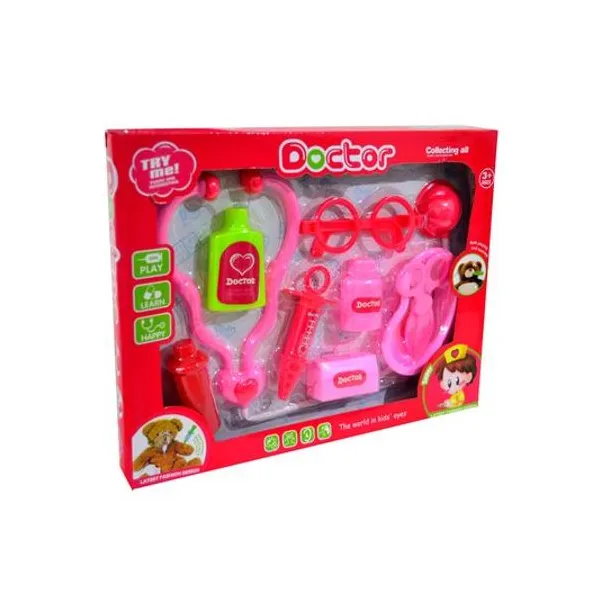 Set de doctor 9 piezas en caja 30x24 cm