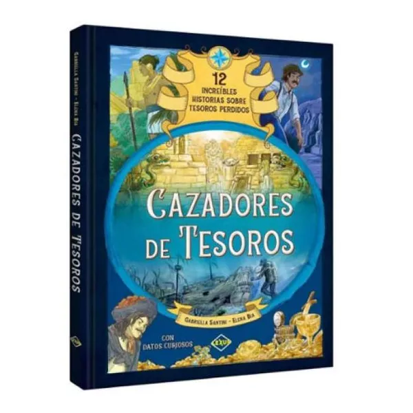 Cazadores de tesoro tapa dura, 22x29 cm, 68 páginas