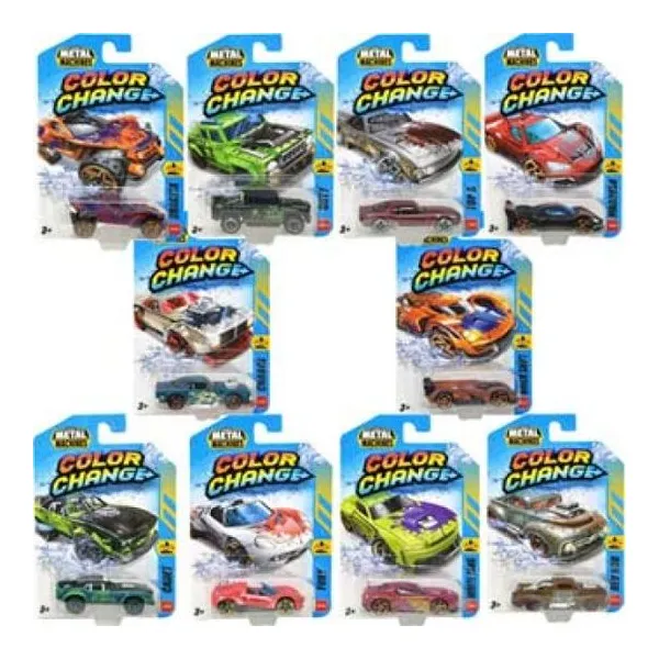 Metal machines die cast color change