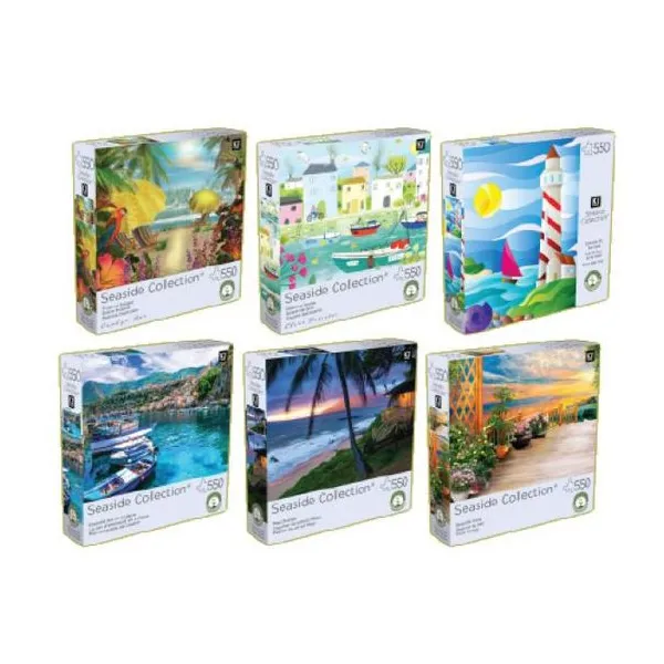 Ki puzzles - rompecabezas colección junto al mar 550 piezas surtido