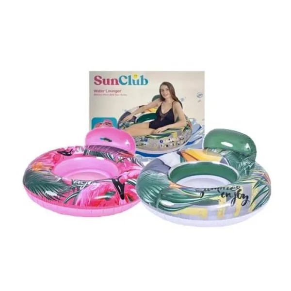 Asiento inflable - palmeras