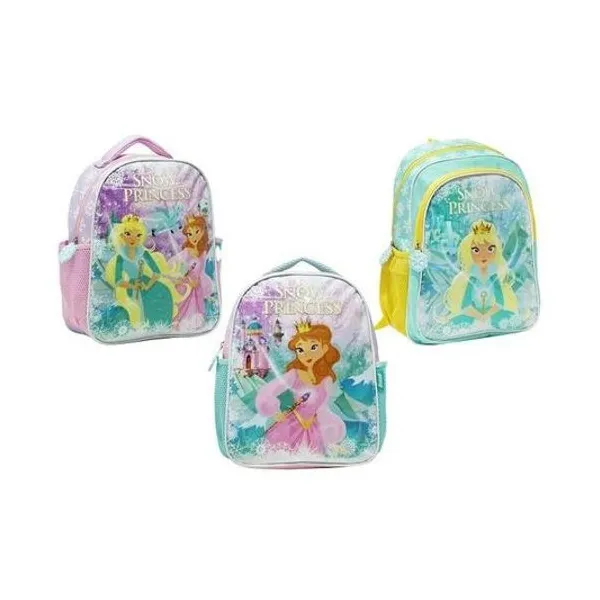 Mochila 14" espalda snow princess x unidad modelos surtidos lsyd