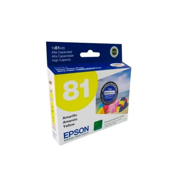 Cartucho Epson orig.t081420- al amarillo photo 1410