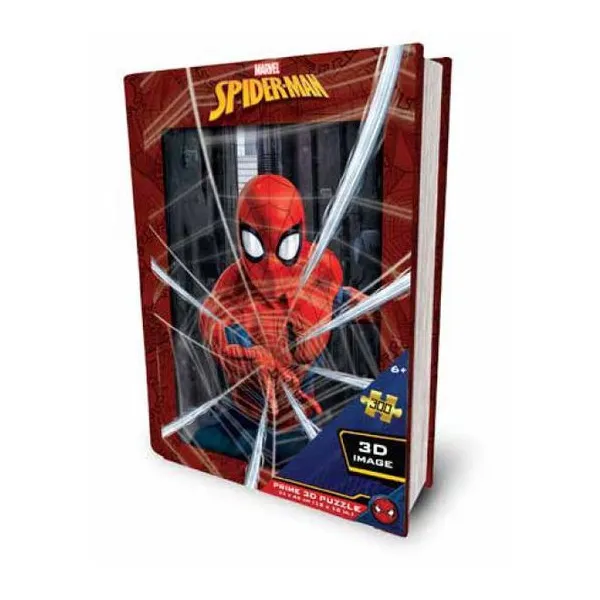 Prime 3d - rompecabezas lenticular Marvel Spiderman telaraña 300 piezas 31 x46