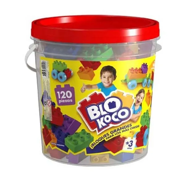 Blokoco - balde 120 piezas