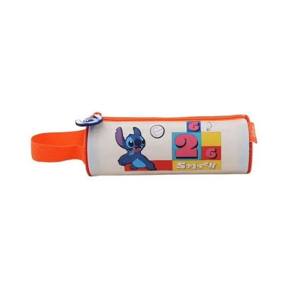 Cartuchera 1 cierre tubo Disney Stitch 22x8 cm lsyd