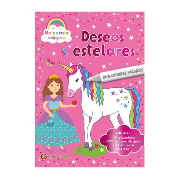 Cajitas mágicas: deseos estelares- unicornio mágico 19 26 cm