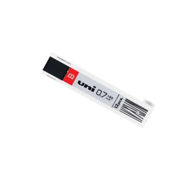 Tubo de minas Uni 0.7 mm b x12 minas