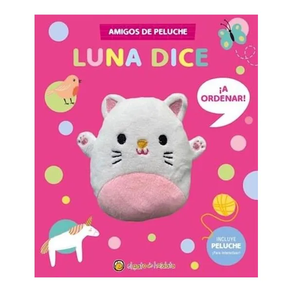 Luna dice ¡a ordenar! amigos de peluche