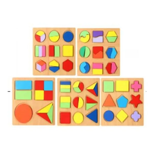 Juego didáctico de madera