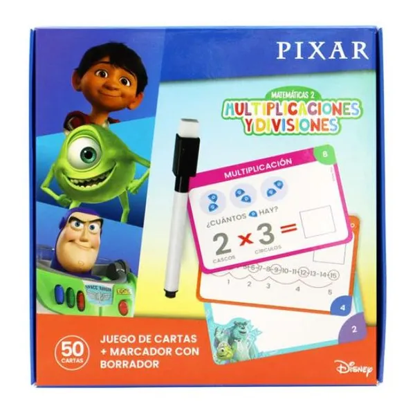 Matematicas 2 multiplicacion y division - pixar
