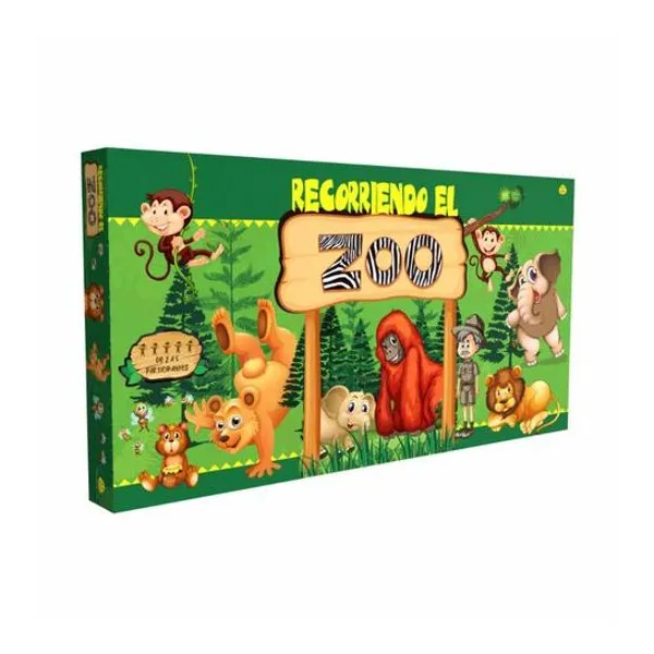 Juego recorriendo el zoo 37x20x3,5 cm yuyu